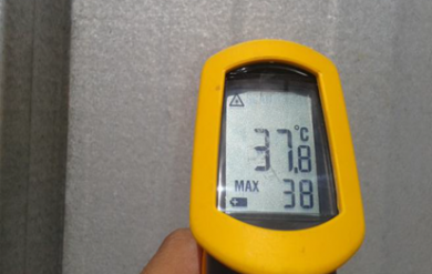 Step 5: Measurements (Thickness and Temperature)